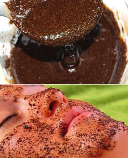 หน้ากาก Pilling พร้อมคานกาแฟ